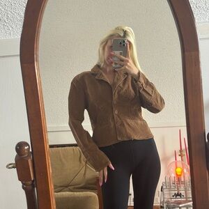 Vintage Brown Corduroy Jacket